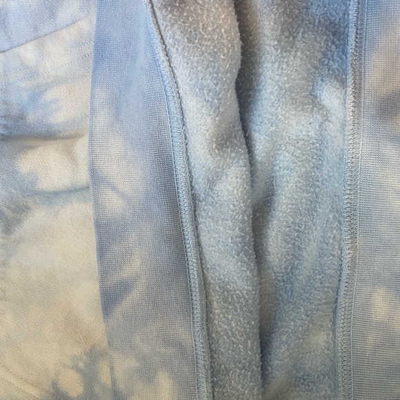 VANS TALL TYPE TIE DYE - NAUTICAL BLUE SWEATSHIRT - Picture 4 of 7